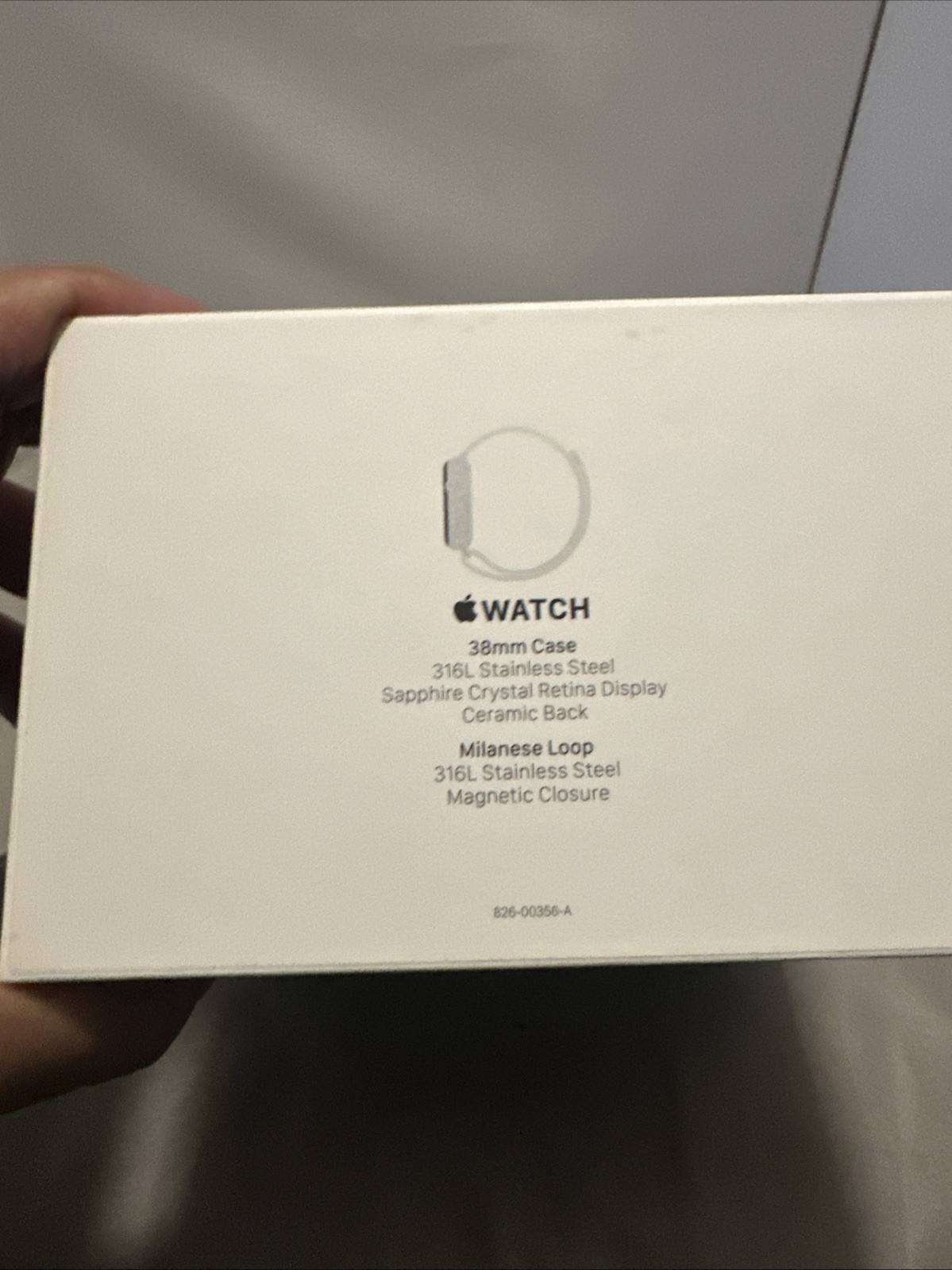 Apple Watch 38mm Stainless Steel Case Silver Milanese Loop – (MJ322LL/A) “Rare”