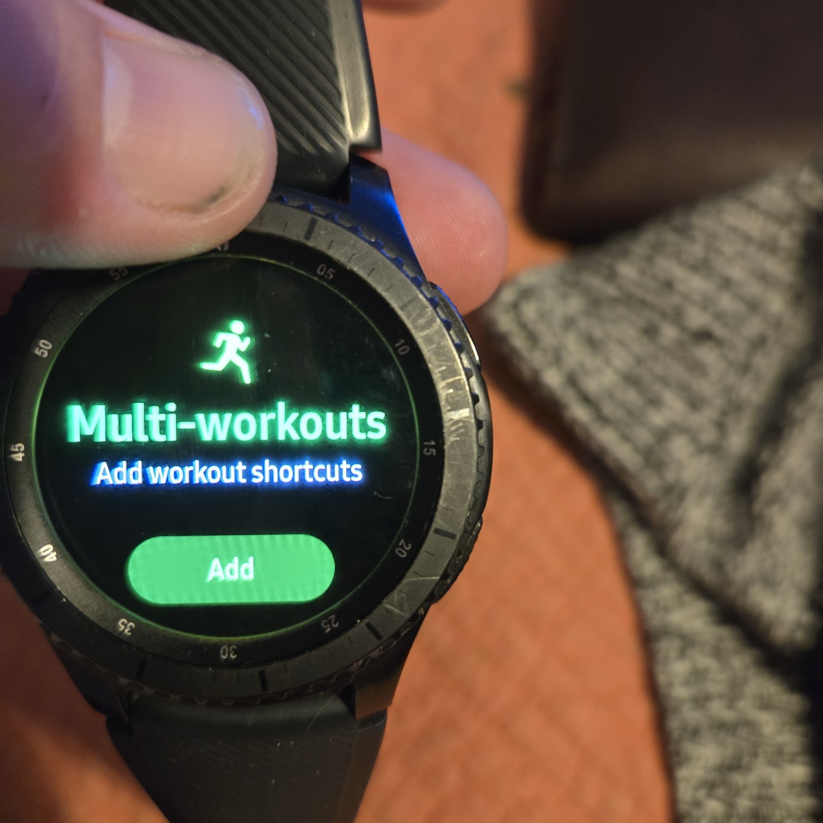 Samsung Galaxy Gear S3 Frontier SM-R760 WiFi Smartwatch Space Gray / Black