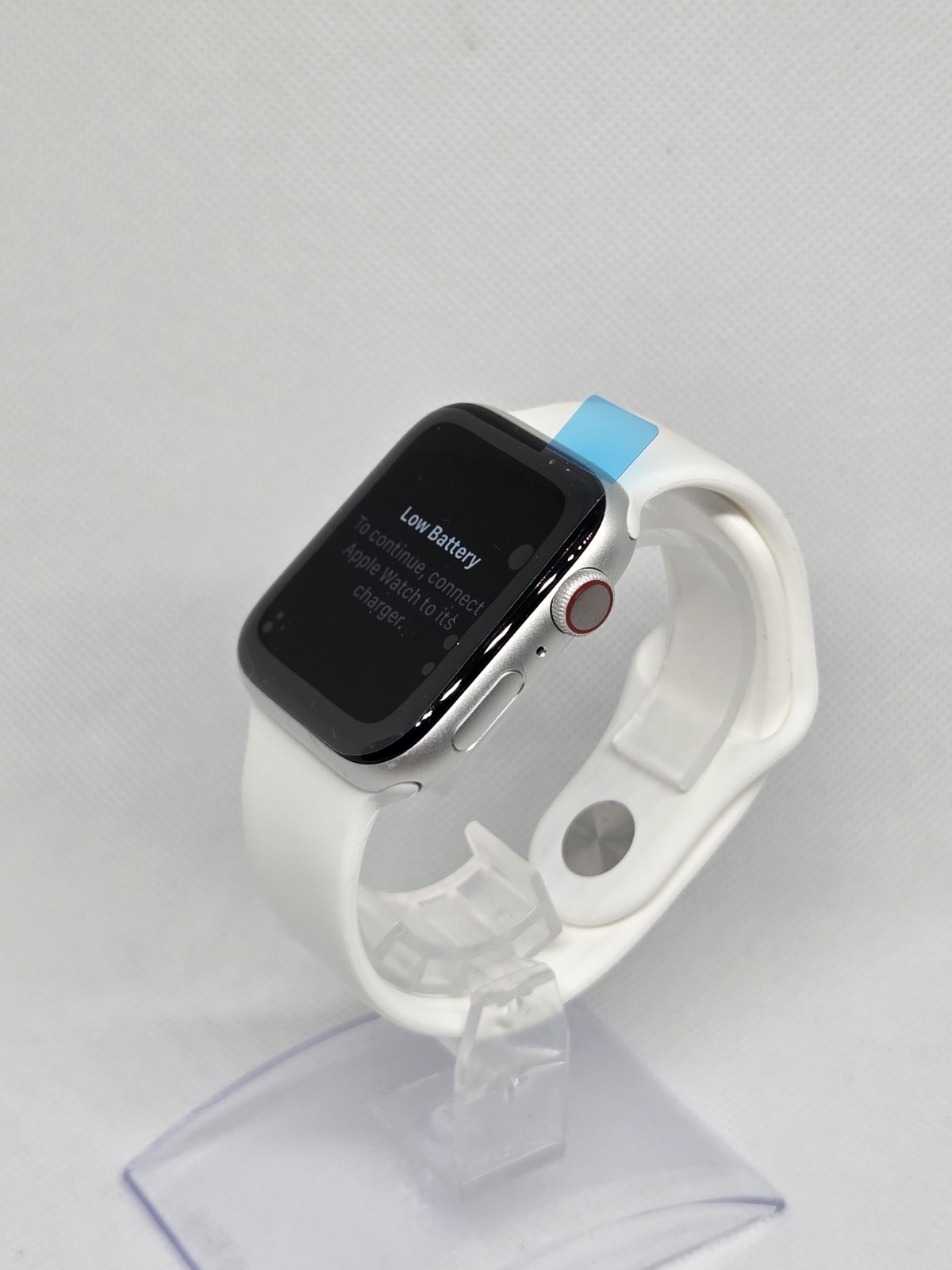 Apple Watch Series 6 44mm Silver – LTE GPS – EXCELLENT + Extras