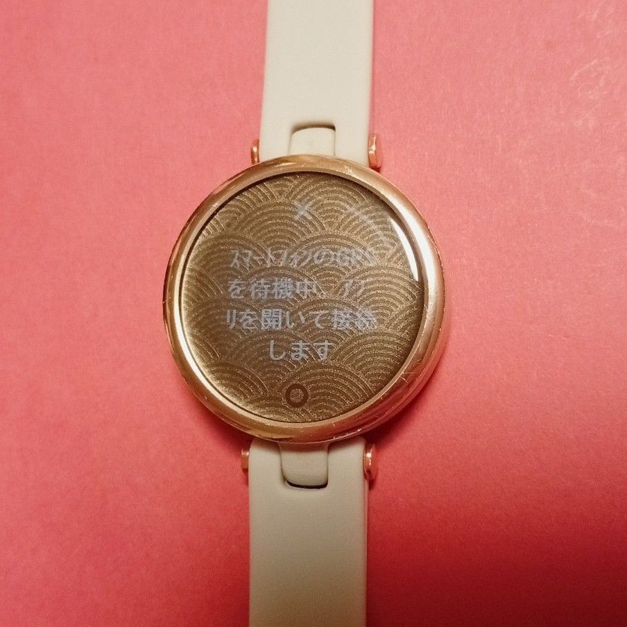 GARMIN LILY Smartwatch Bluetooth Black Womens GPS Sport Watch Working Used