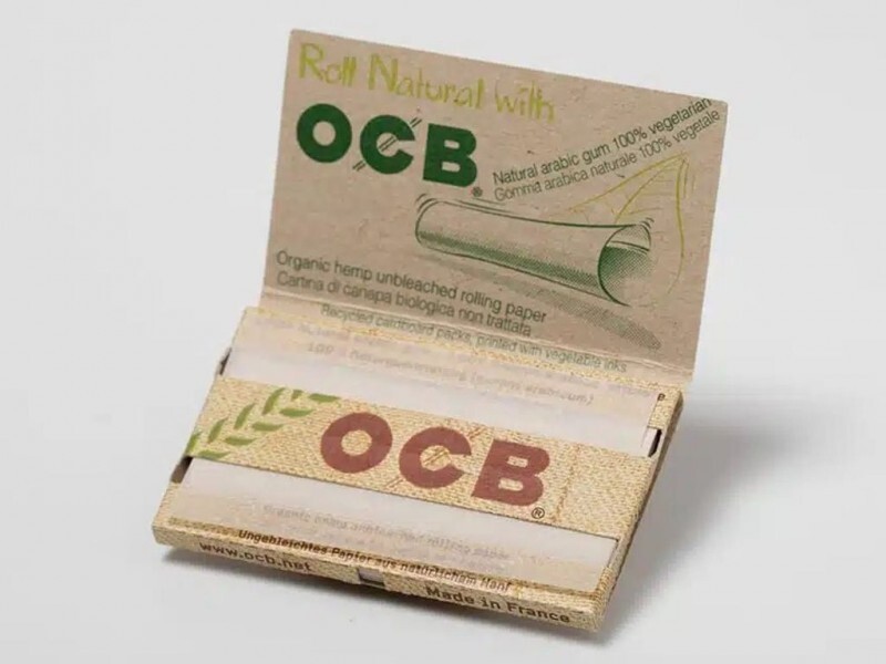 Cartine OCB Organic IN Canapa Biologica Doppie 100 Fogli 25 Libretti