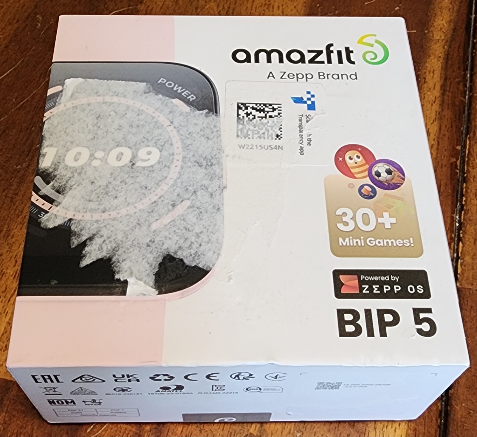 Amazfit Bip 5 Smartwatch and Fitness Tracker – Pastel Pink New In Open Box