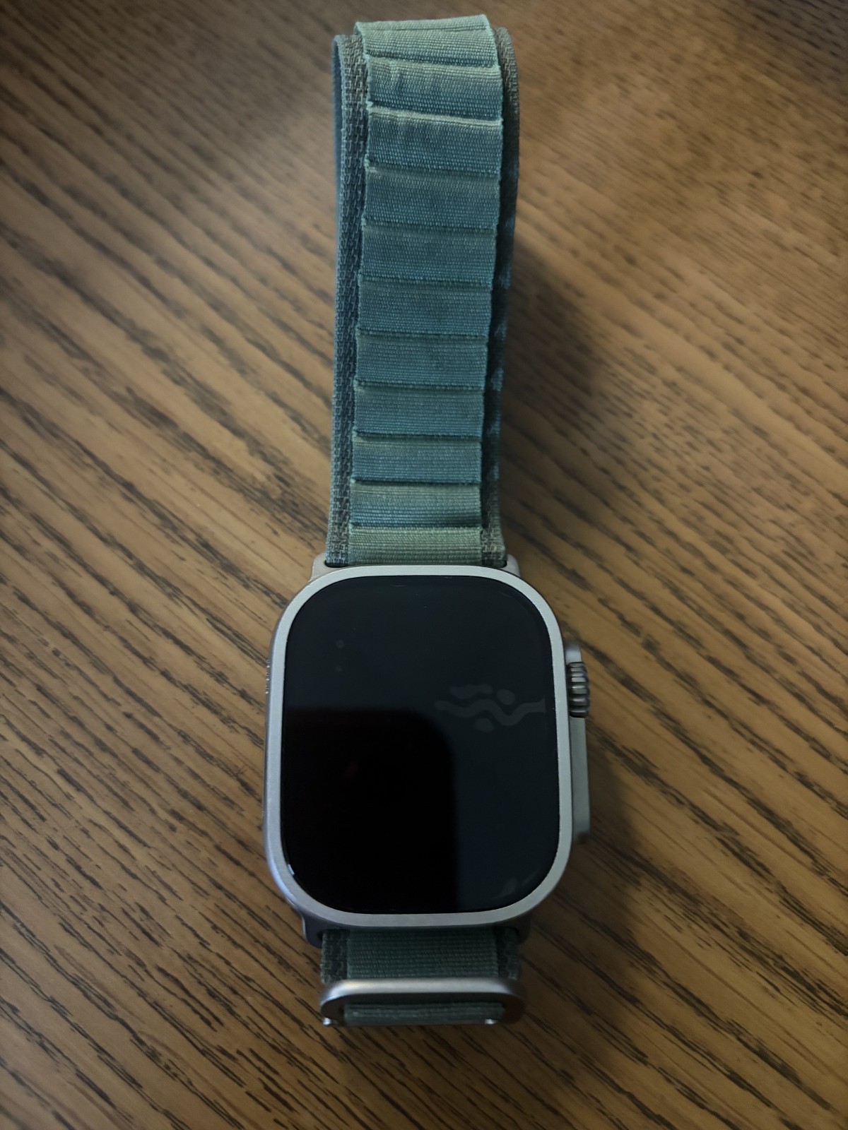 Apple Watch Ultra 49mm Titanium Case Black Alpine Loop (Great Condition) 87% Bat
