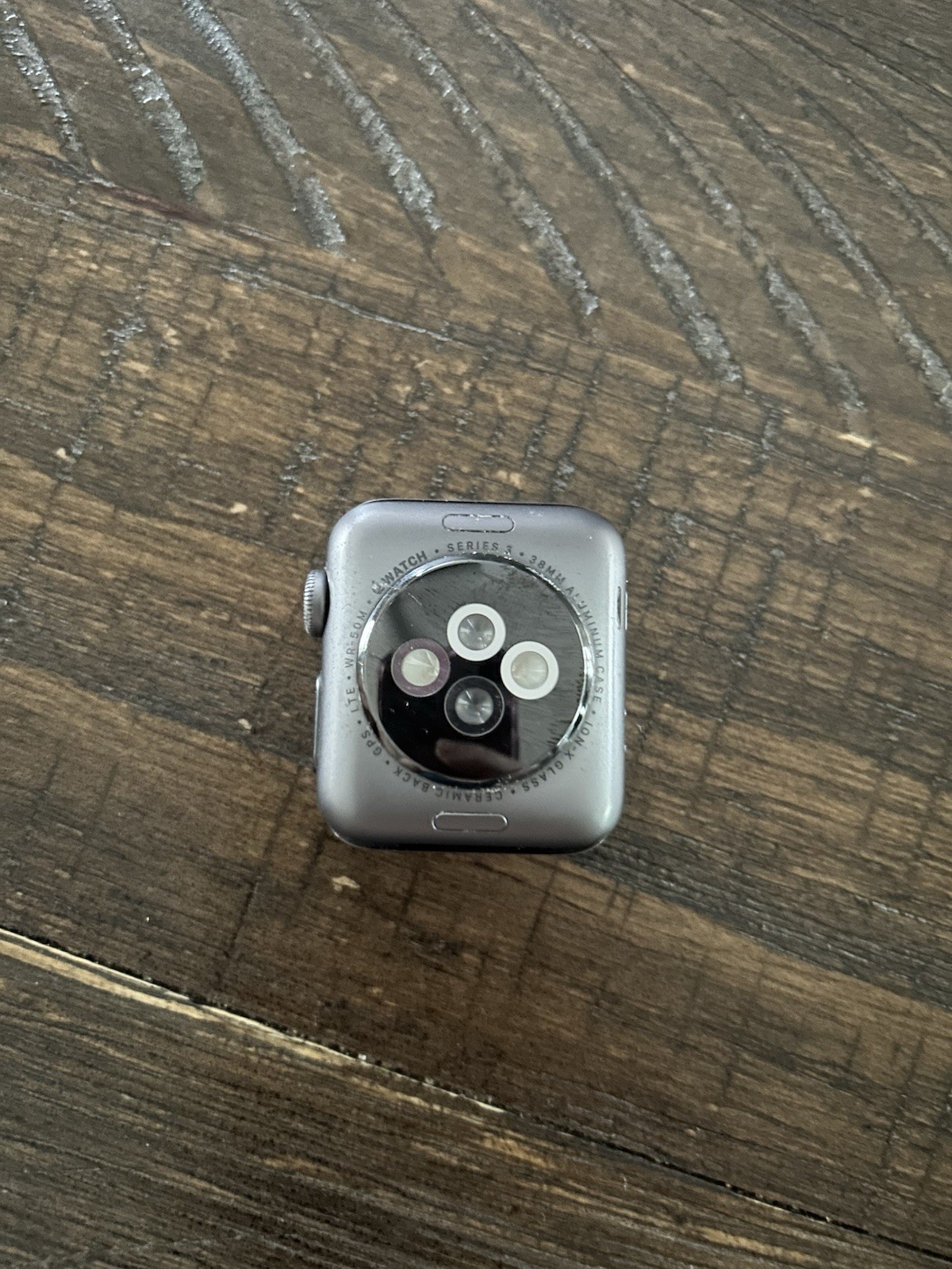 Apple Watch Series 3 38mm Silver Aluminum Case, Black Nylon Band, 8GB