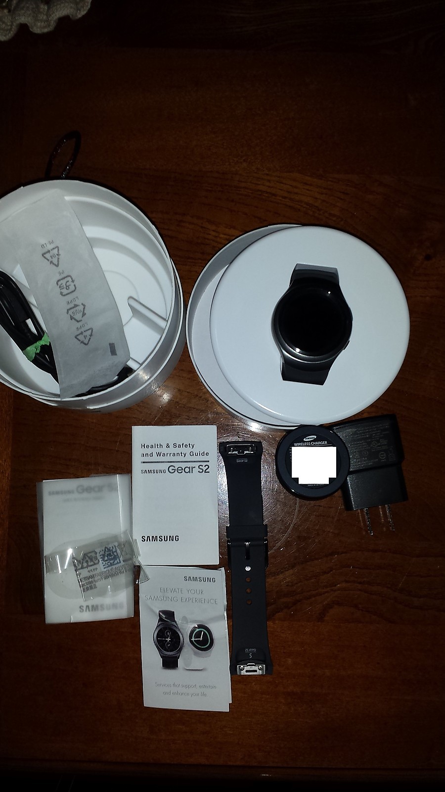 Samsung Galaxy Gear S2 Sports SM-R7200 Smart watch Bluetooth Black