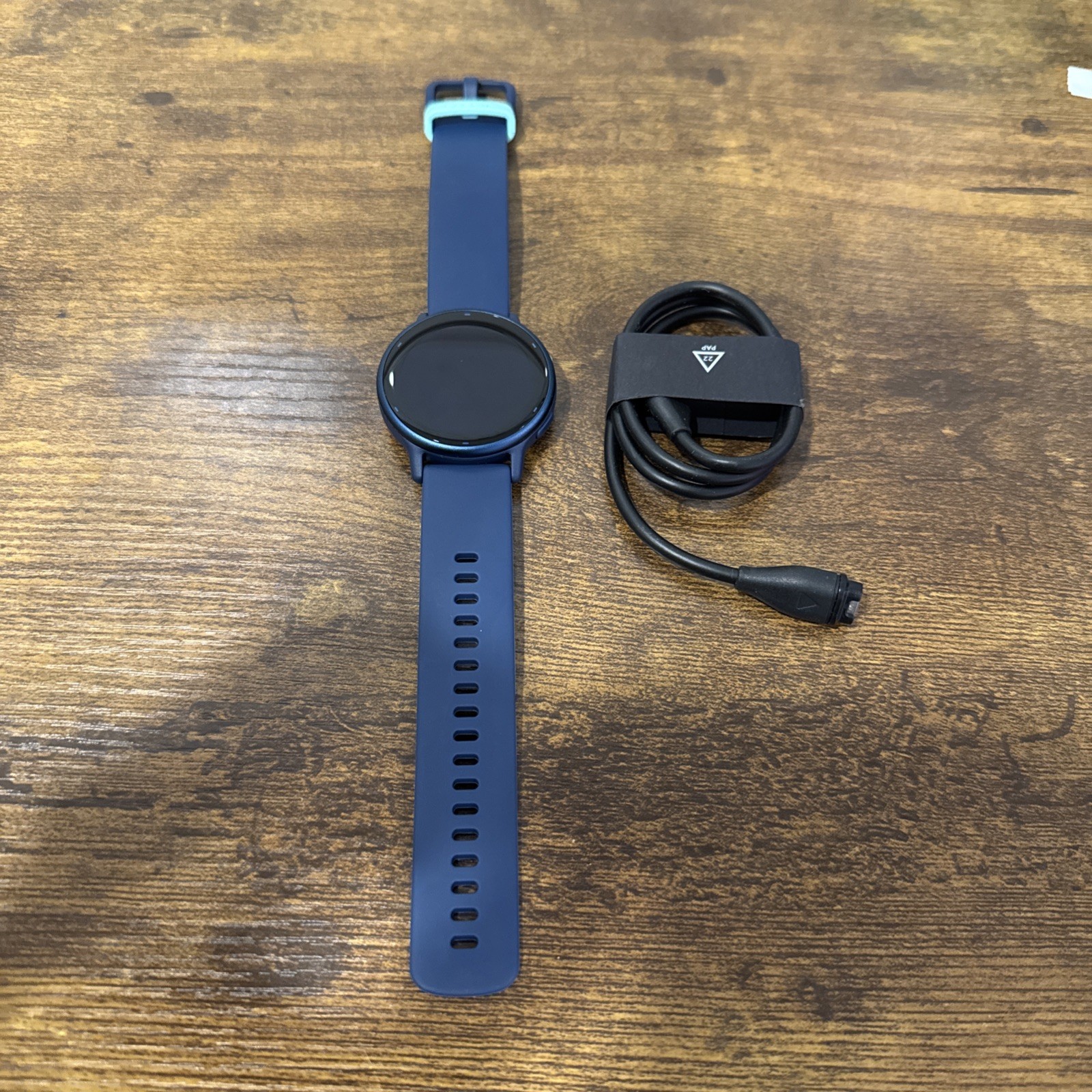 Garmin Vivoactive 5 GPS Heart Rate Smartwatch 42mm Blue Silicone Band G1