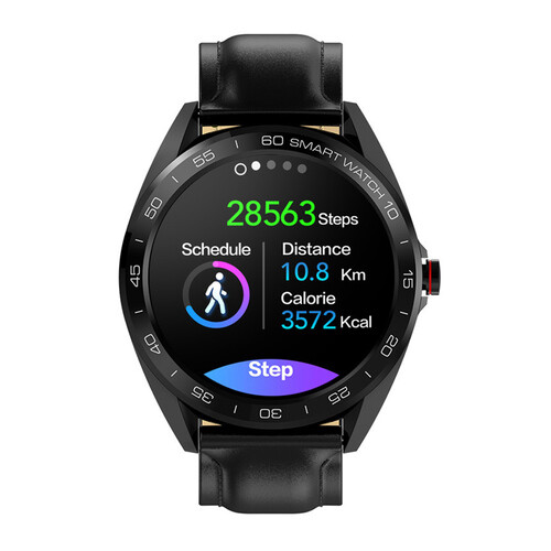 Waterproof Men Business Smart Watch Bluetooth Call SMS Reminder For Android iOS