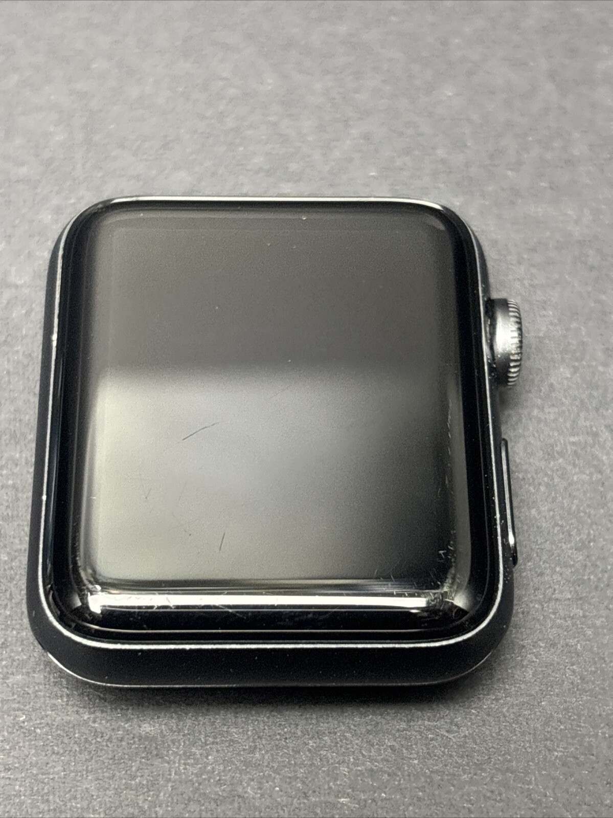PARTS ONLY Apple Watch Series 3 42mm Space Gray A1859 Aluminum Case No Band