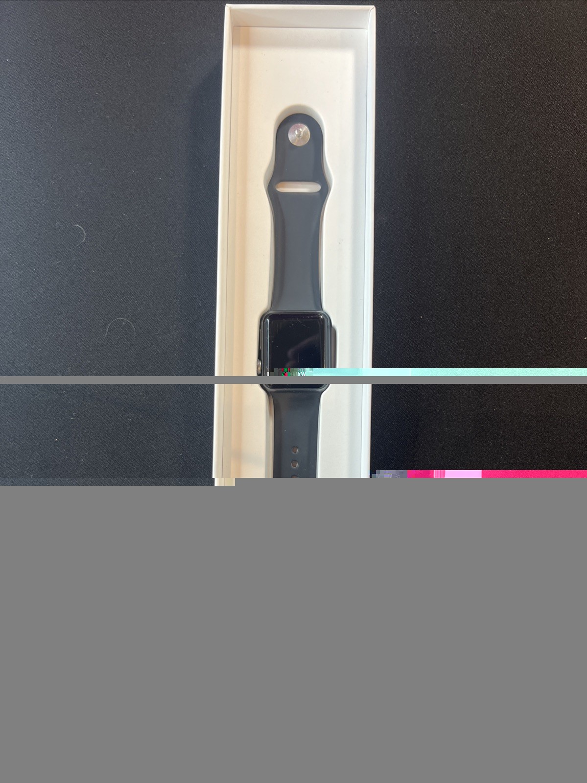 Apple Watch Series 3, 38mm, Space Gray, Unlocked, Extra Bands