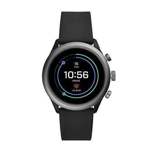 Color: Negro (Smoke/Black)Fossil Men’s Sport Metal and Silicone Touch screen.