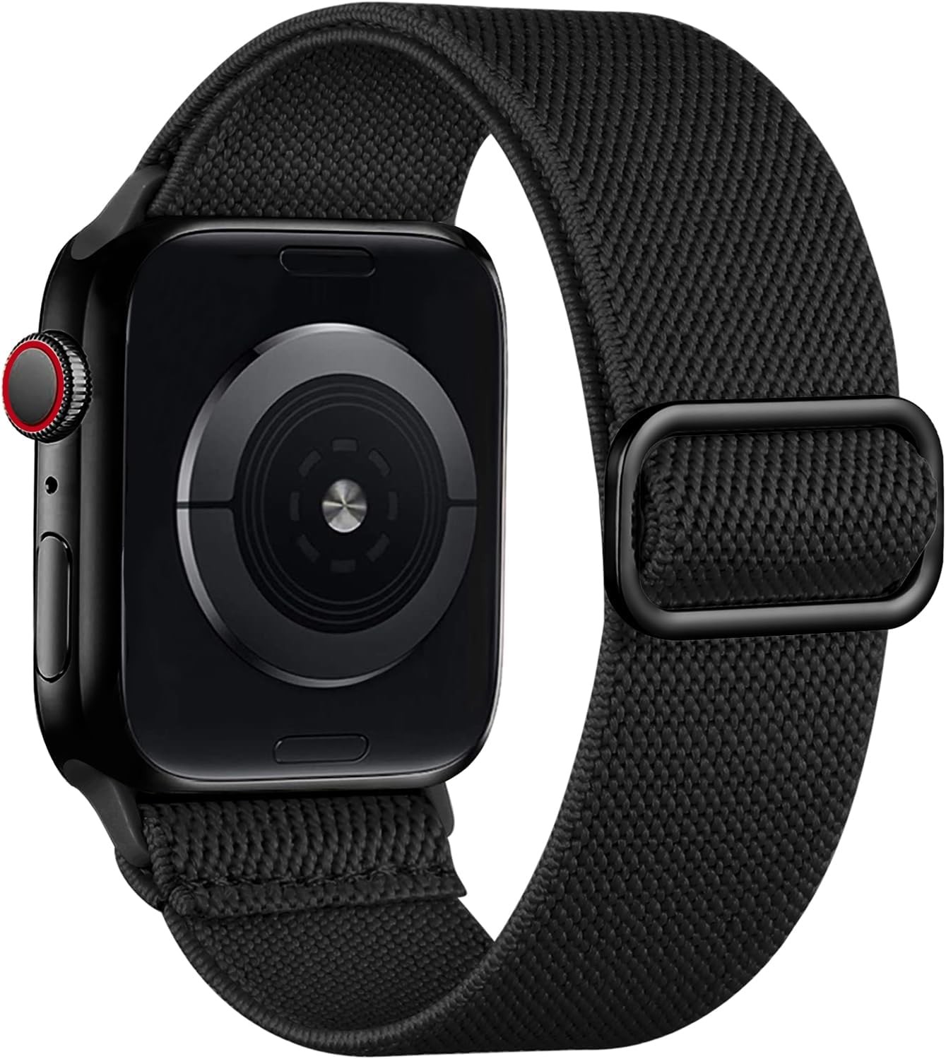 Braided Strap Compatible with Apple Watch Series 7 44mm Stretchy Nylon