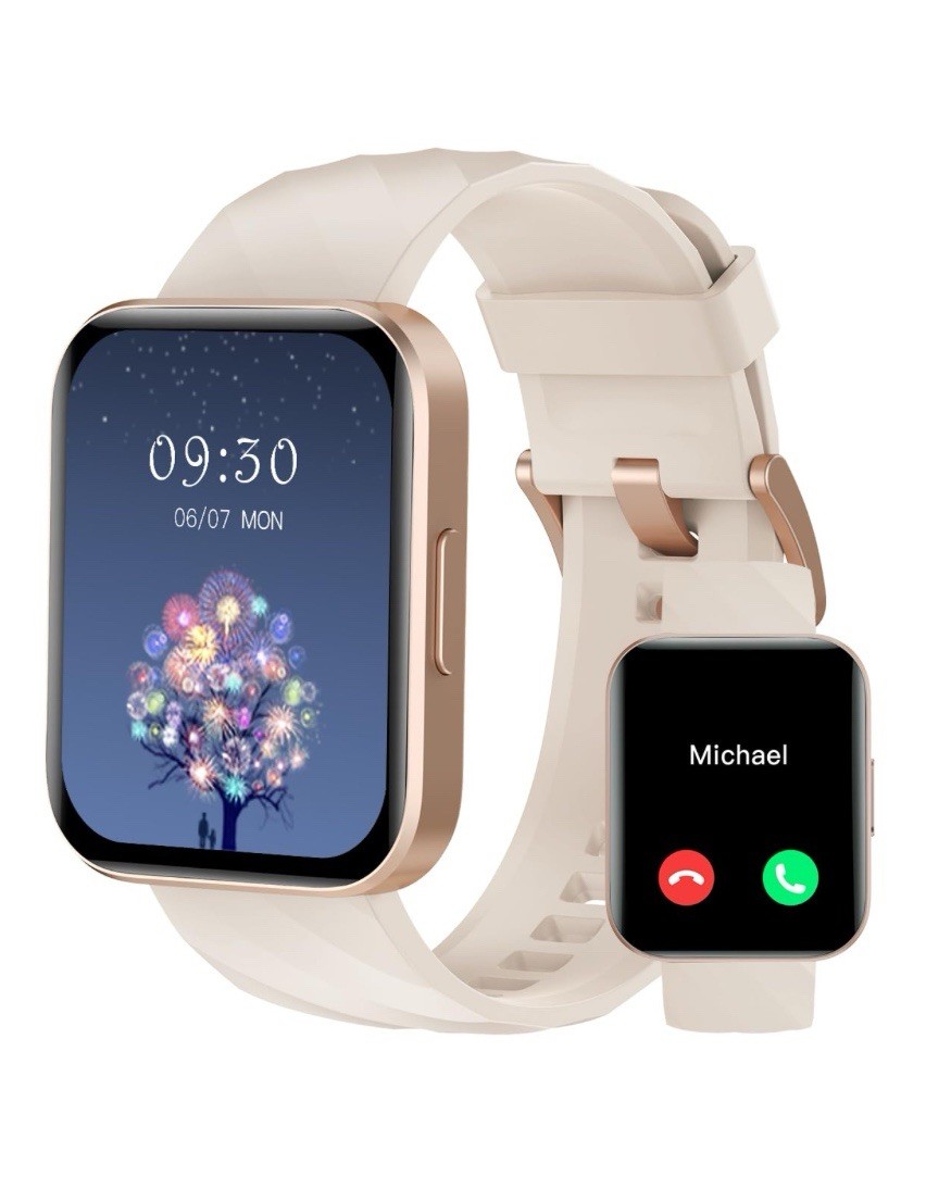 Smart Watch, 1.85” HD Screen, Fitness Tracker, Waterproof, for iPhone & Android