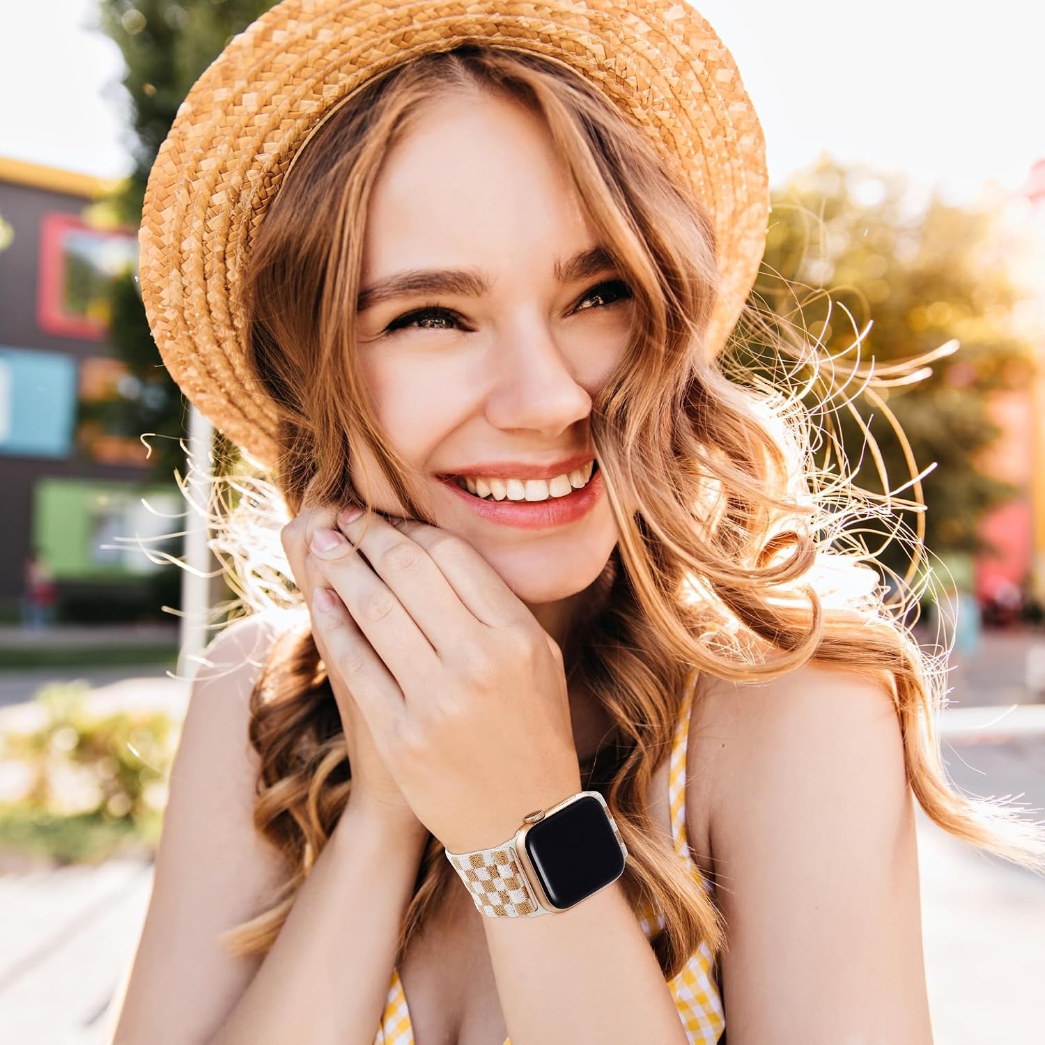 Soft Elastic Adjustable Strap for Apple Watch 38mm 40mm 41mm 42mm 44mm 49mm