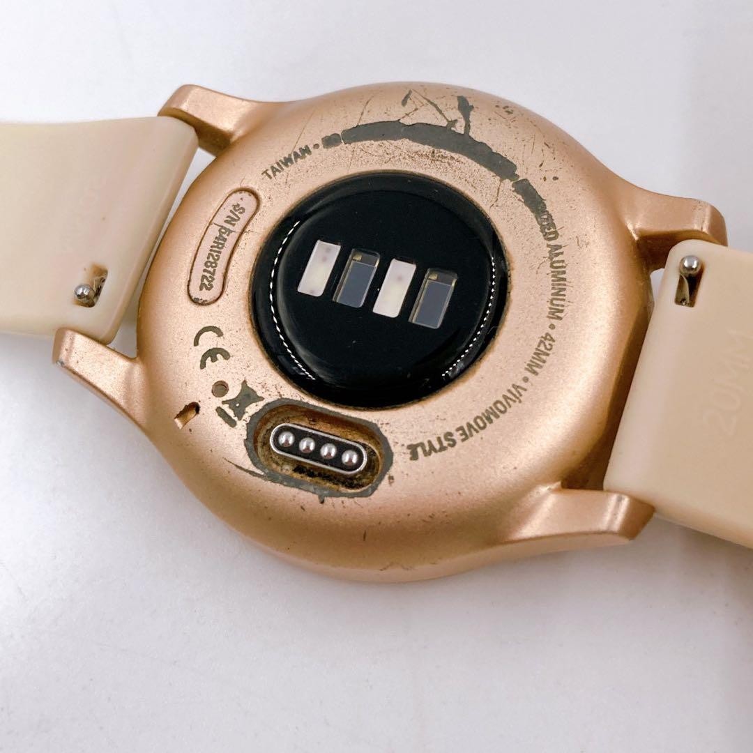 Garmin VIVOMOVE STYLE Hybrid Smartwatch Rose Gold, No Screen Damage
