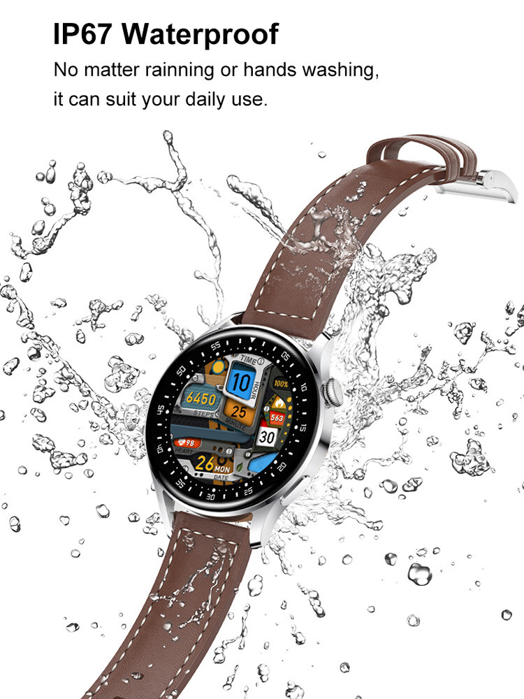 Men Smart Watch Business Smartwatch Fitness Tracker Pedometer Sleep Monitor