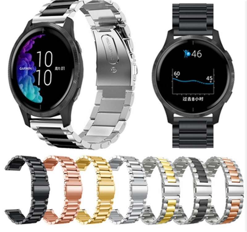20mm Stainless Steel watch Strap for Samsung Galaxy Watch Active 40mm/42mm /S2