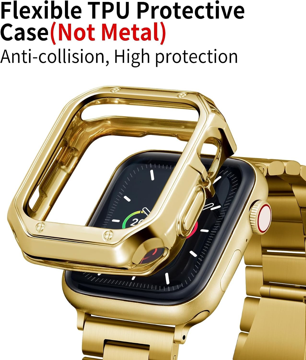 Stainless Steel Band for Apple Watch Series Ultra/11/10/9/8/7 49mm/46mm/45mm