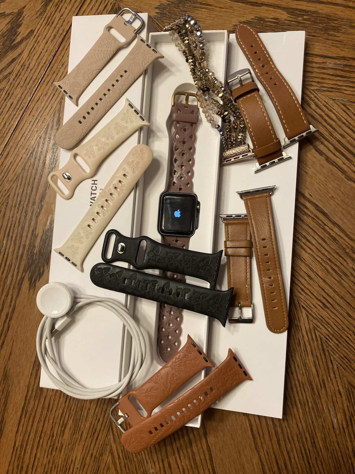 Apple Watch Series 3 38mm GreyWith Bands Not Series 10 Plus Beats Series 4 Black