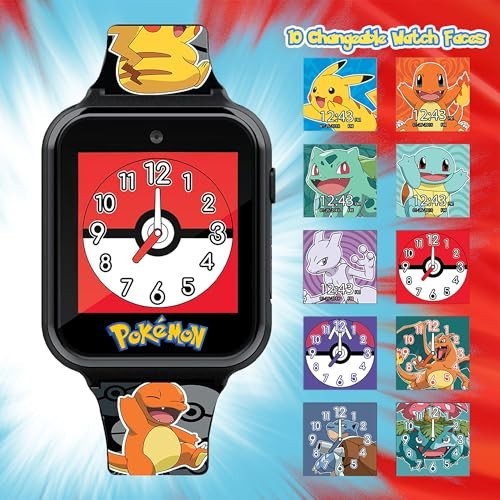 Interactive Kids Smartwatch – Touchscreen, Games, Camera, Voice Recorder, Step T