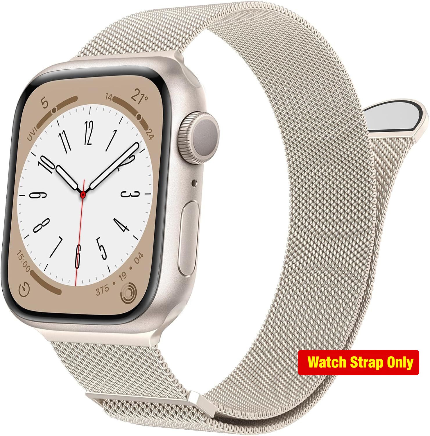 Only Case For Apple Watch Series 8 7 6 5 4 SE3 SE2 38mm 40mm 41mm 42mm Metal