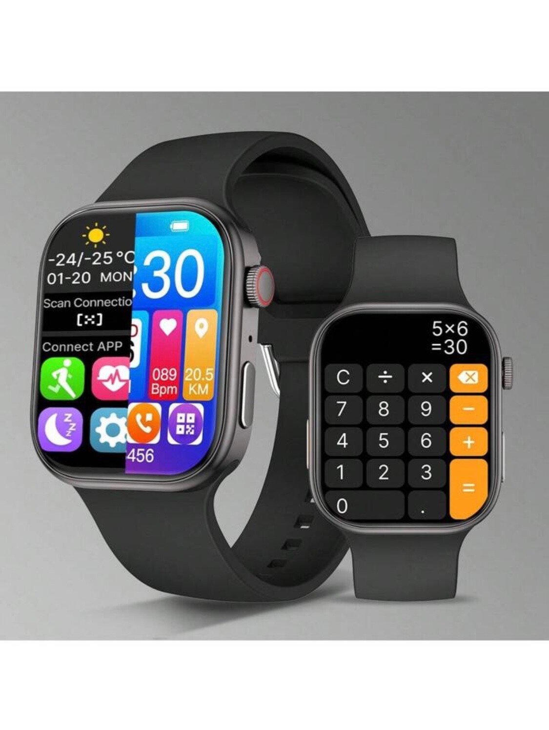 Unisex sports smart watch , Multi- Functional modes
