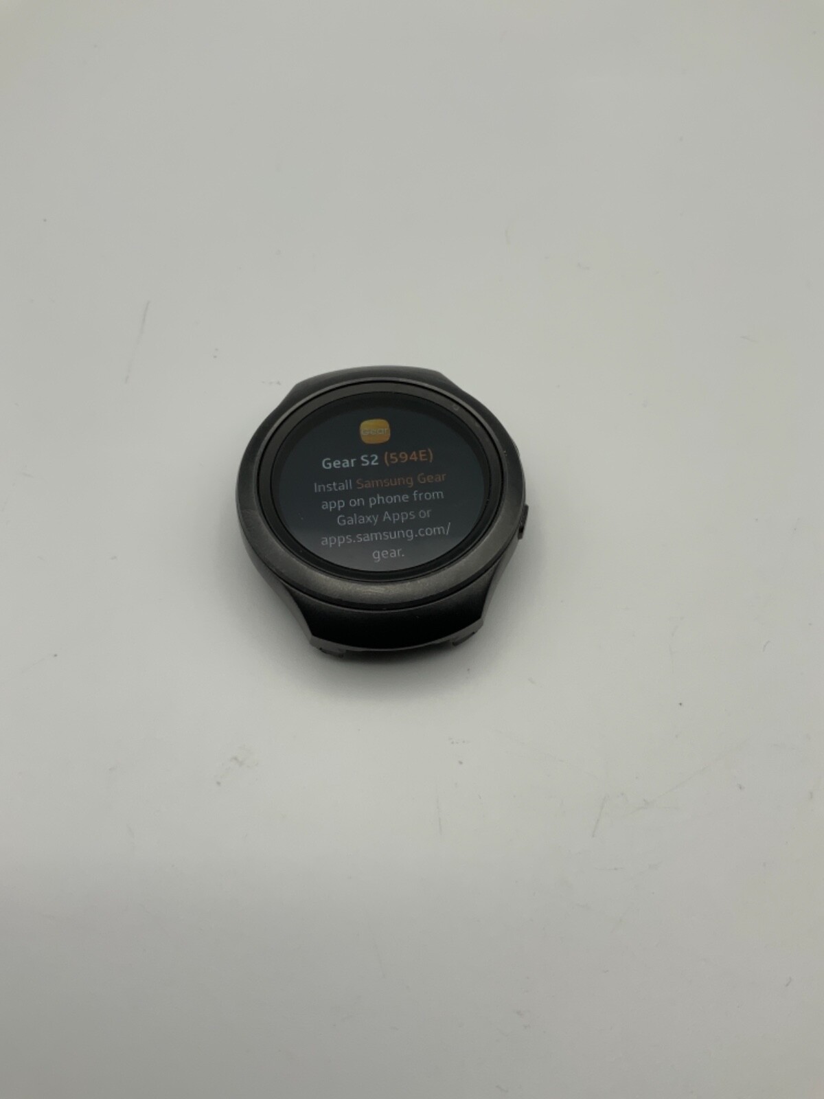 Samsung Gear S2 SM-R730V AT&T Smartwatch Face – Dark Gray Bluetooth Only 8155