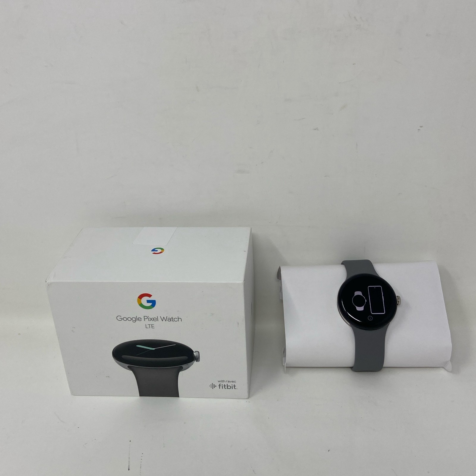 Google Pixel Watch LTE 41mm Silver/Charcoal Stainless Steel
