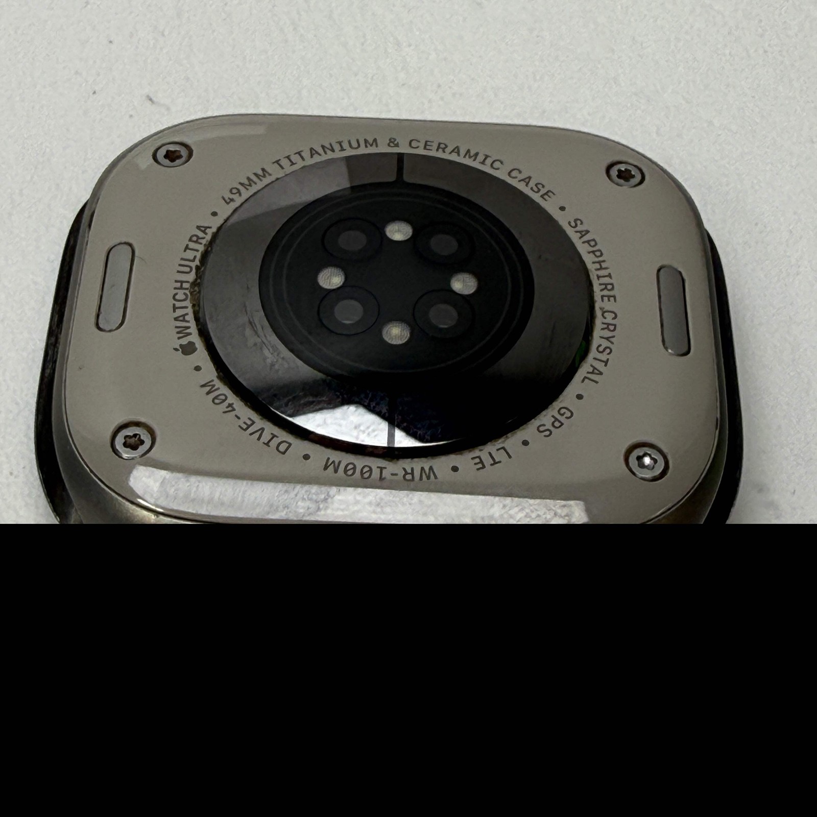 GPS Only Apple Watch Ultra 49MM Natural Titanium MQF53LL/A