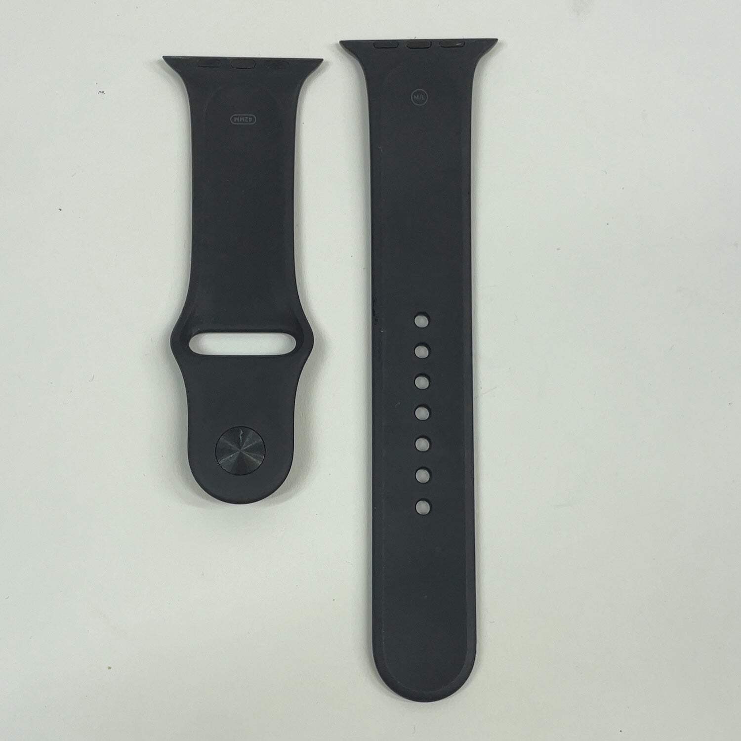 GPS Only Apple Watch Series 3 42MM Space Gray Aluminum Black Sport Band A1859