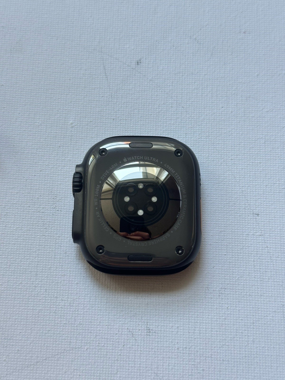 Apple Watch Ultra 3 49mm GPS + Cellular Titanium w/ No OEM Band – Unlocked