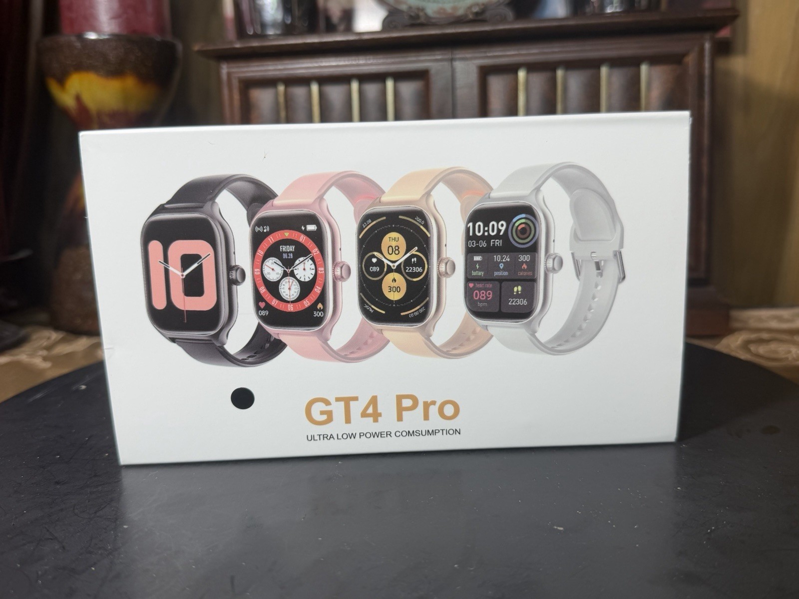 Smart Watch GT4 Pro Fitness Tracker Heart Rate Sleep Monitor iOS Android NEW