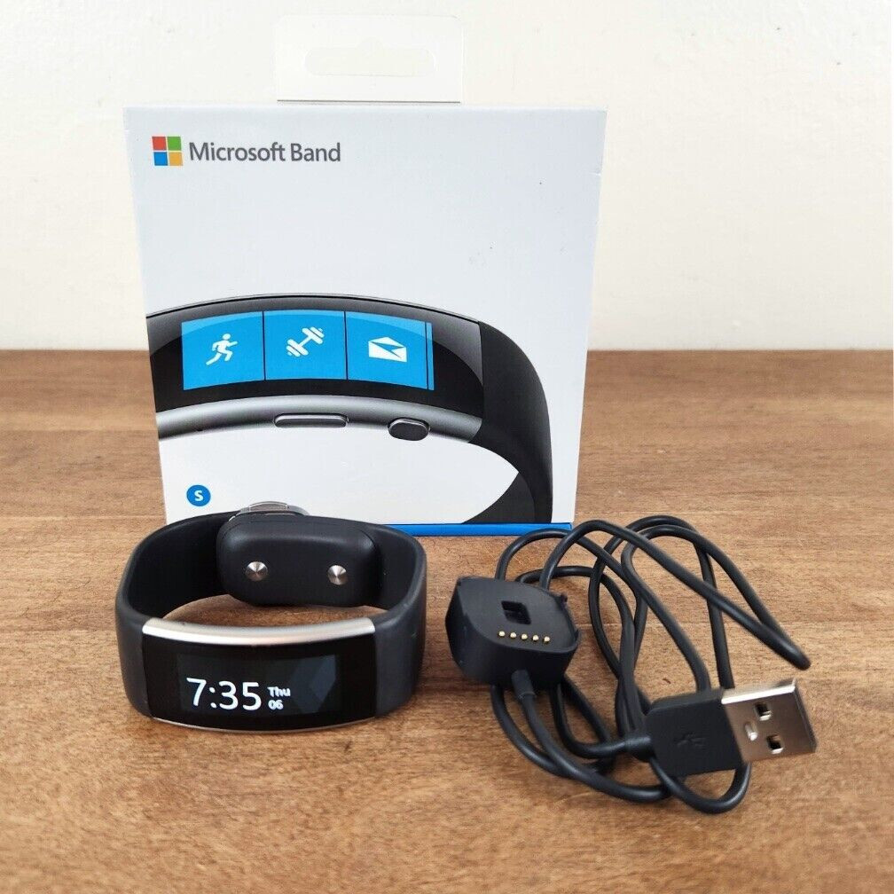 AS-IS Microsoft Band 2 Smart Watch COLLECTORS RARE for PARTS/AS-IS NOT CHARGING