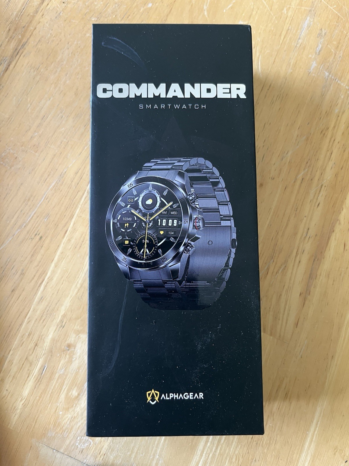 Alpha Gear Commander NX1 Smartwatch Black With Accessories