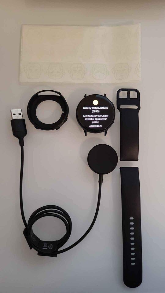 Samsung Galaxy Watch Active 2 SM-R820 44mm Aluminum Case with Sport Band…