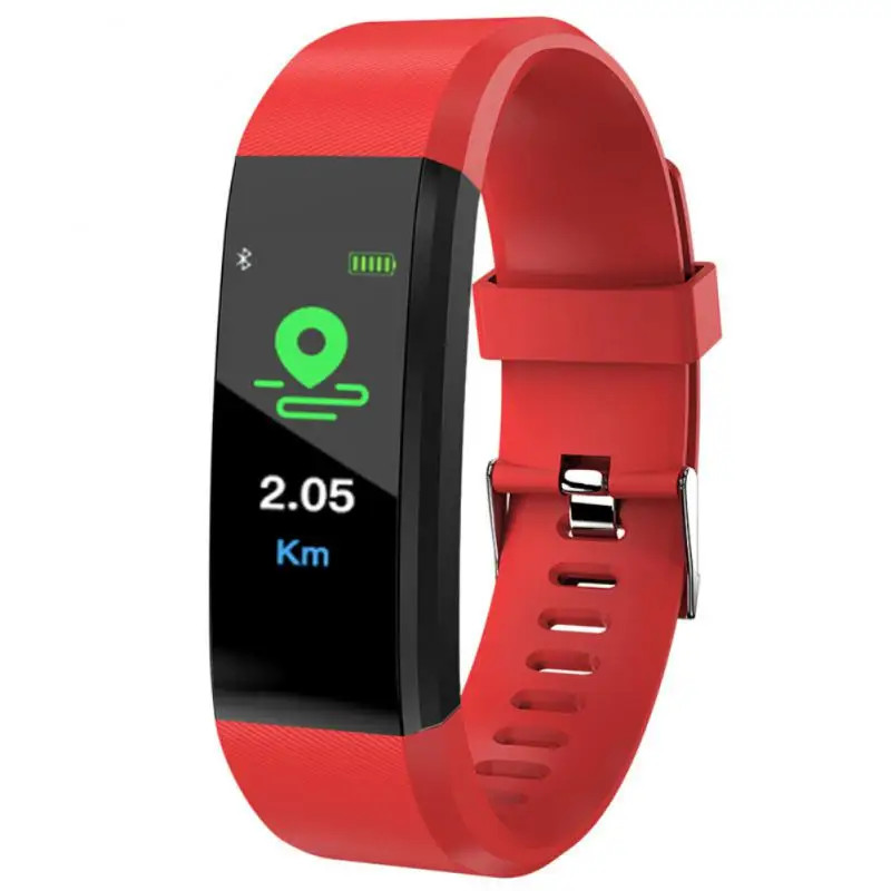 115Plus Smart Watch Men Women Fitness Tracker Sport Watch Waterproof Smartwatch