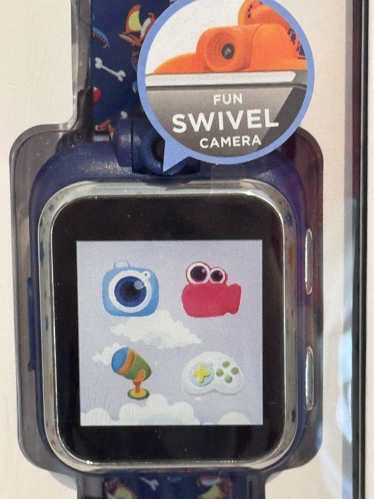 KIDS SMART WATCH PLAYZOOM TOUCHSCREEN SWIVEL CAMERA GAMES COLORFUL