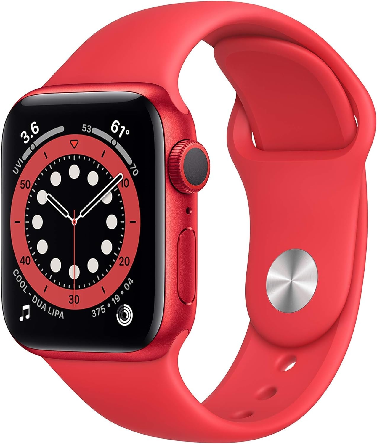 Apple Watch Series 6 Aluminum 44mm A2292 (GPS Only, No Cellular) Red (Excellent)