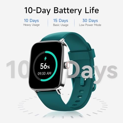 1.85″ HD Smartwatch for Men & Women, Fitness Tracker, Calls, 100+ Sport Modes, I