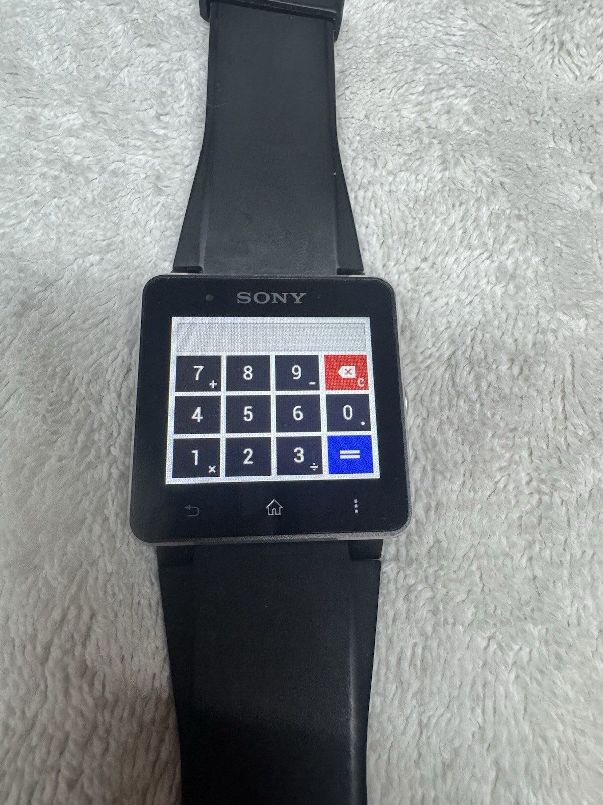 Sony Smart Watch SW2 For Android Bluetooth with Charging Cord
