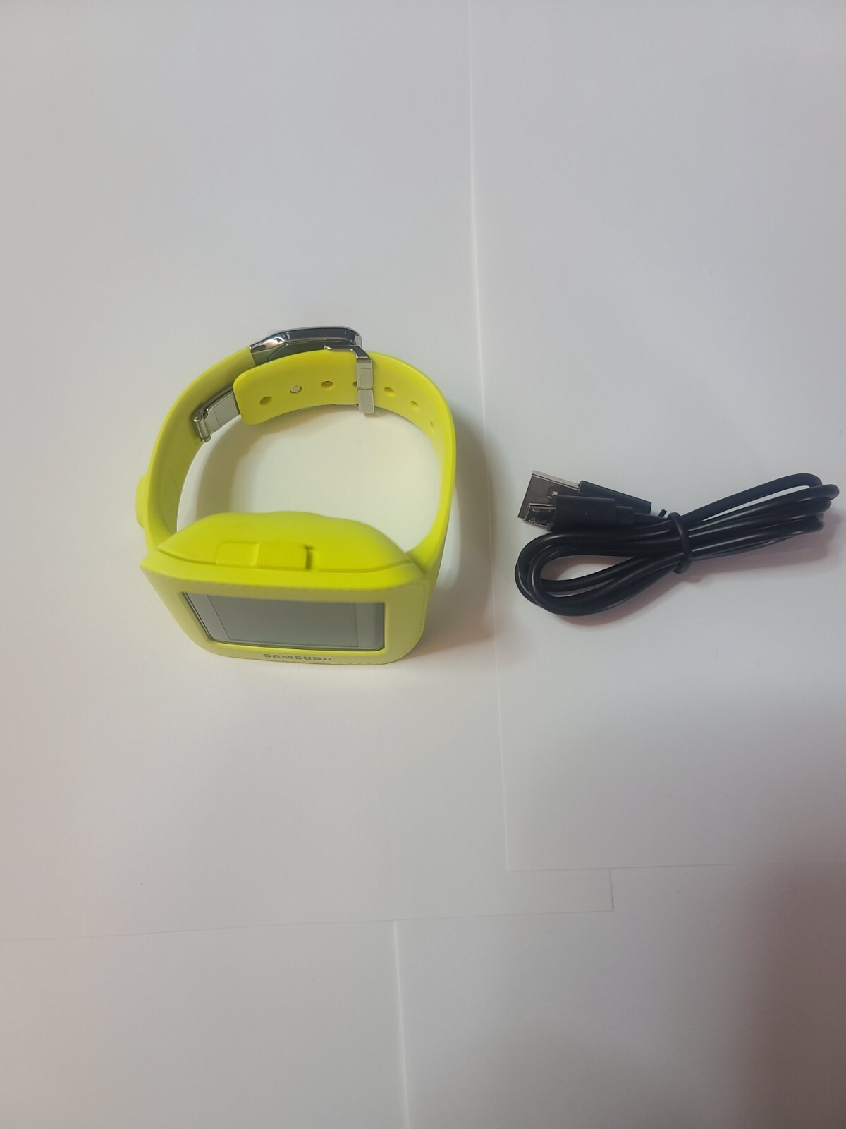 Samsung Galaxy Gear SM-V700/Yellow/Smartwatch/41mm/Stainless Steel/HornCamera/BT