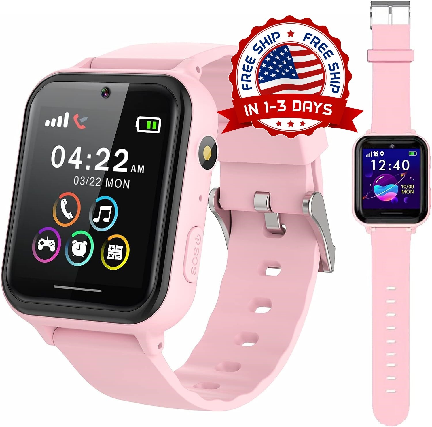 Reloj inteligente para niños con teléfono bidireccional que necesita SIM 2G NEW