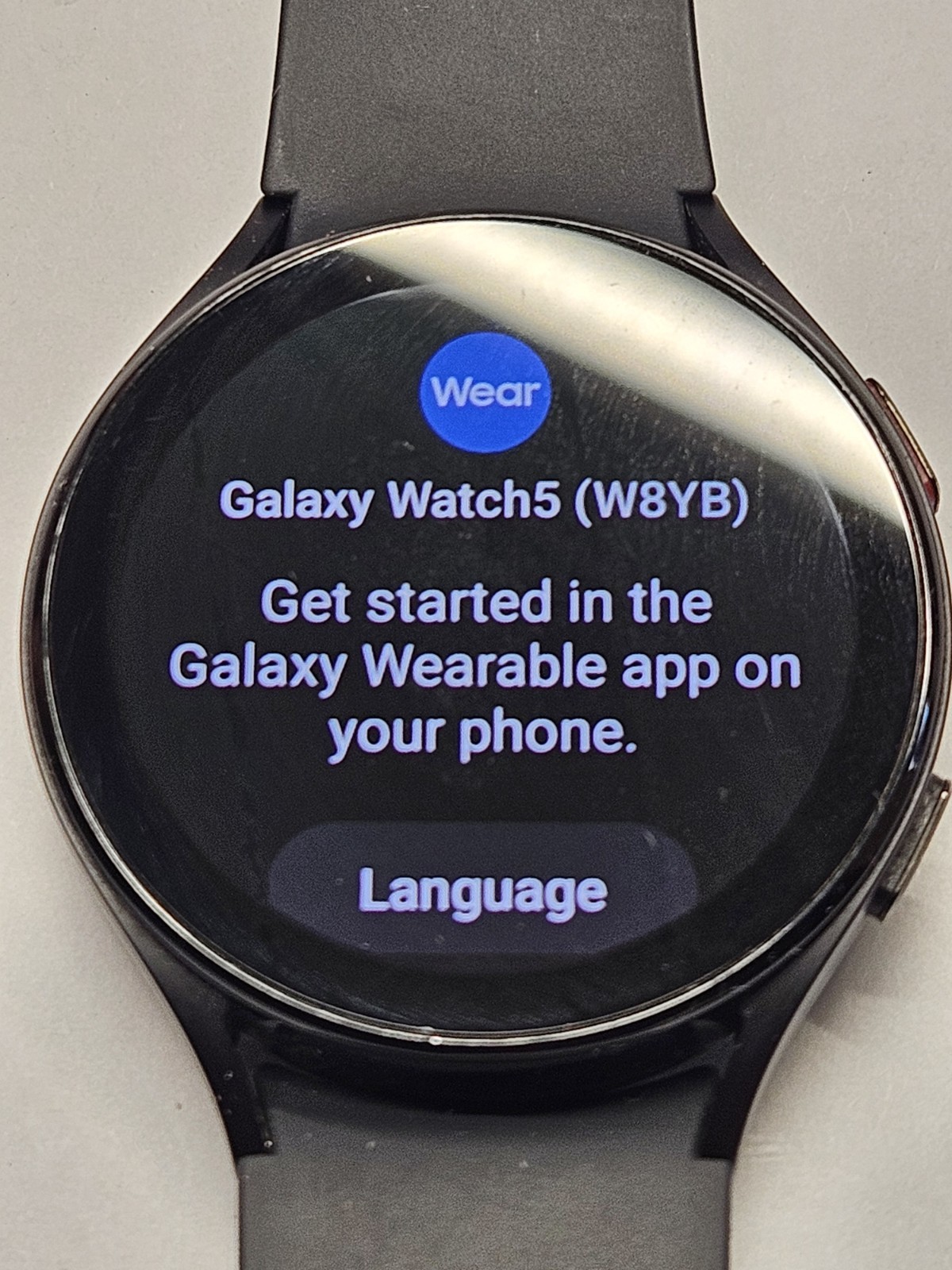 Watch Samsung Galaxy 5 Model SM-R915U 44 mm GPS LTE Sapphire Crystal (Scratched)