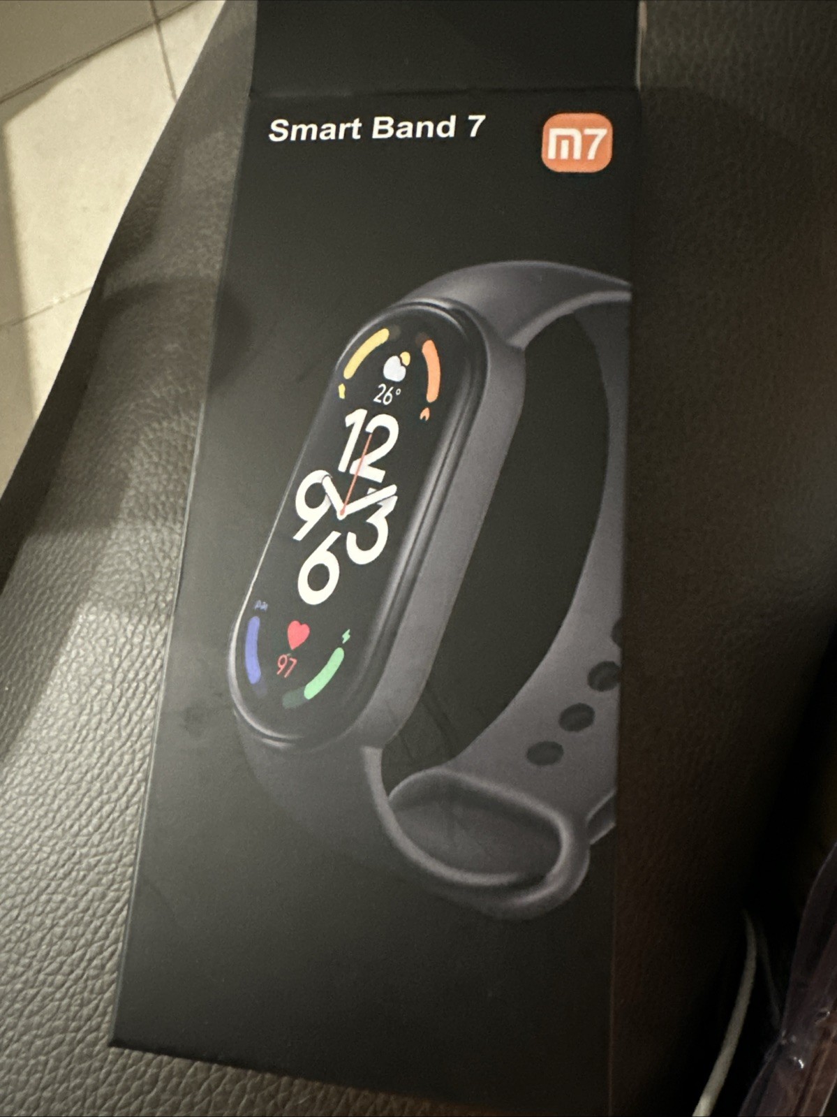 M7 Smart Band 7 Smart Watch Water Resistant Fitness, Blood, Heart/Stress Monitor