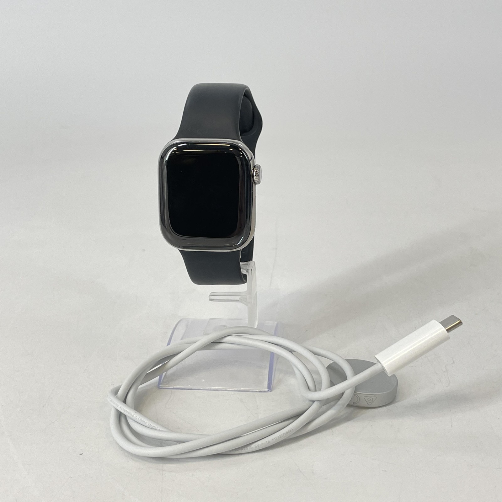 Apple Watch (Series 10) 42mm Natural Titanium (LTE) w/ Sport Band – Very Good
