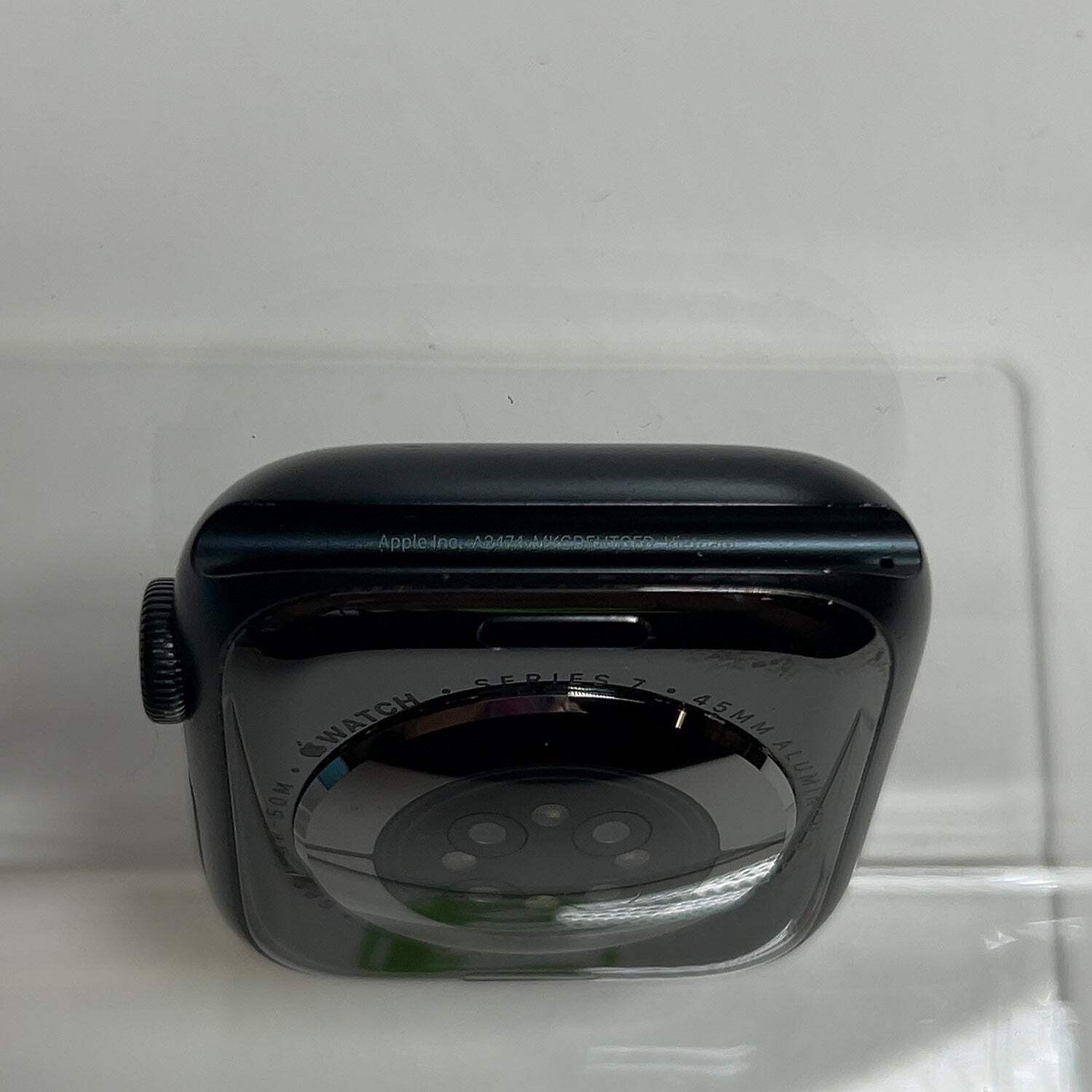 GPS Only Apple Watch Series 7 45MM Blue Aluminum A2474 Face Only