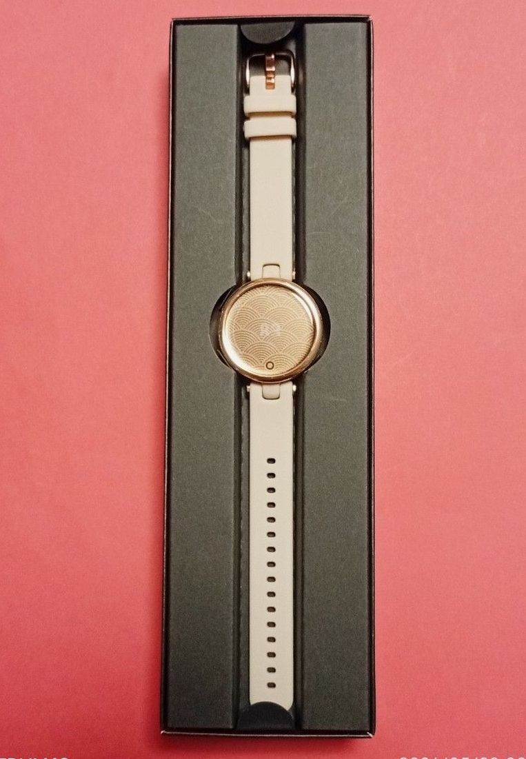 GARMIN LILY Smartwatch Bluetooth Black Womens GPS Sport Watch Working Used