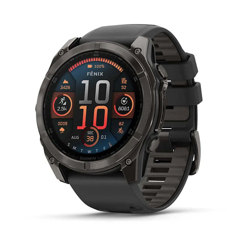 Garmin Fenix 8, 51mm AMOLED Sapphire, Carbon Gray Titanium (010-02905-20)