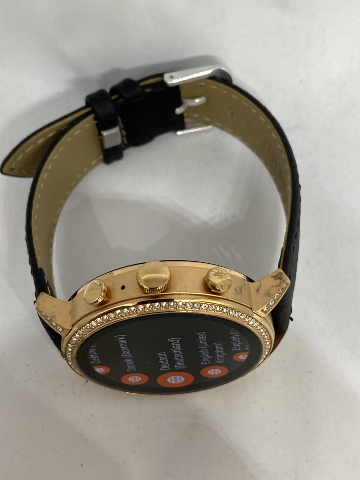 Fossil Gen 4 Authentic Digital Dial Smart Watch Custom Band FTW6015 LT293