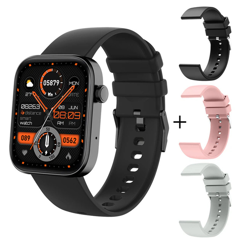 P71 Voice Calling Smartwatch Men Health Monitoring IP68 Waterproof Smart Notific