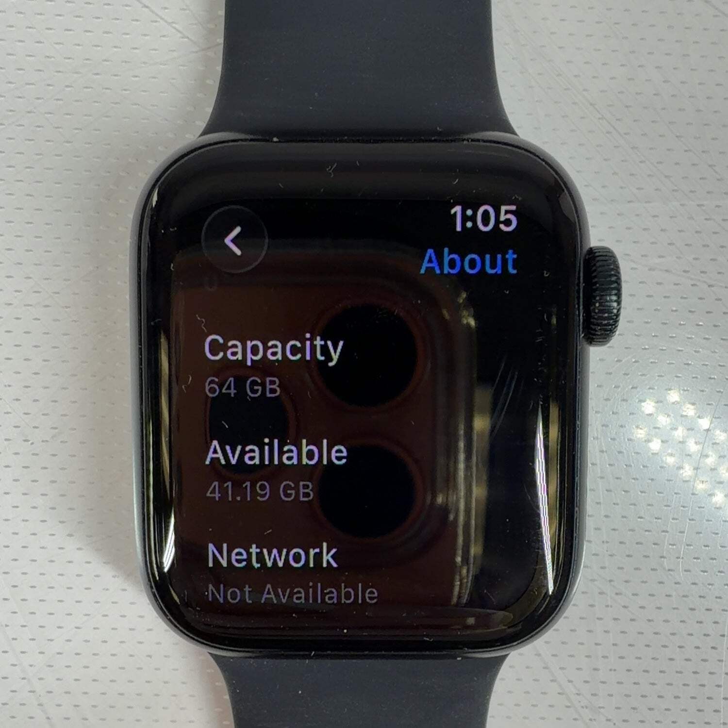 Unlocked Apple Watch SE 3 40MM Midnight Aluminum Black Sport Band MEP94LW/A